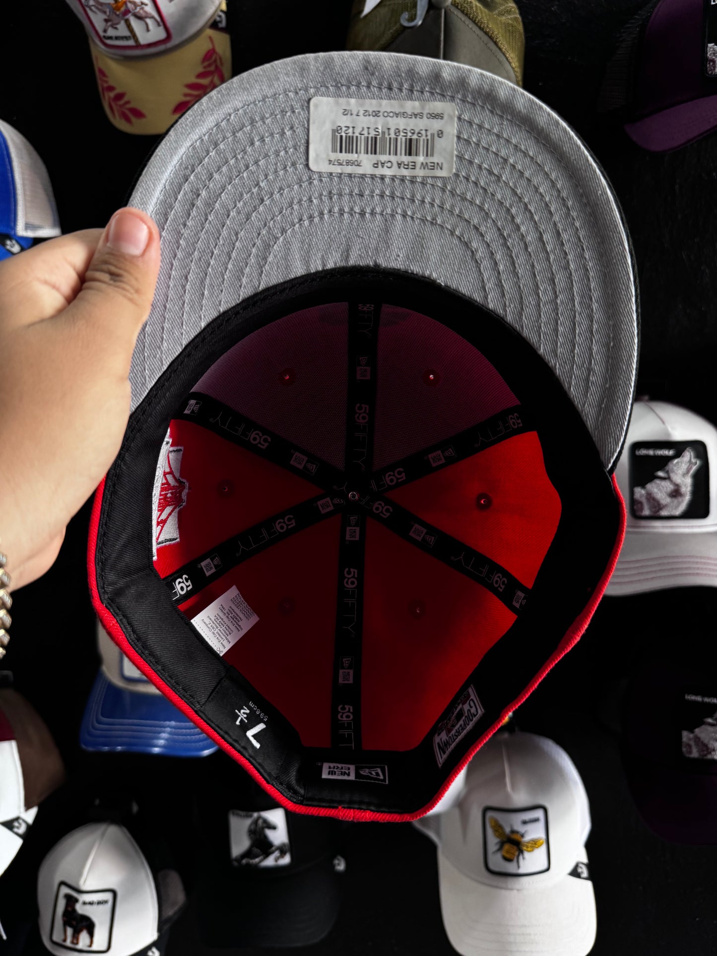NEW ERA 59 FIFTY SAN FRANCISCO 7 1/2