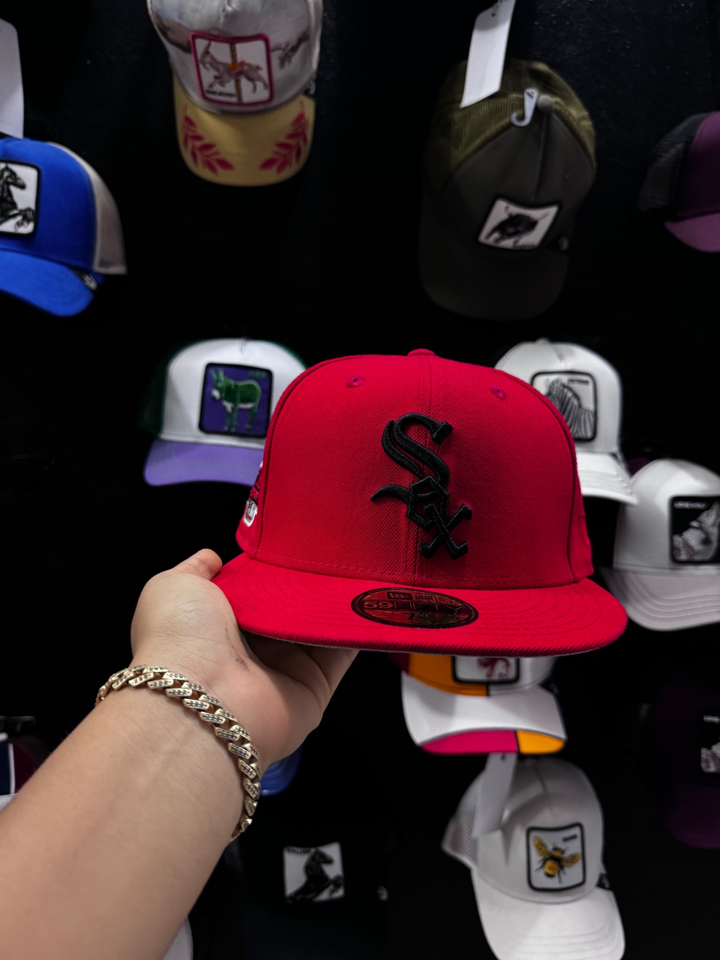 NEW ERA 59 FIFTY WHITE SOX 7 1/8
