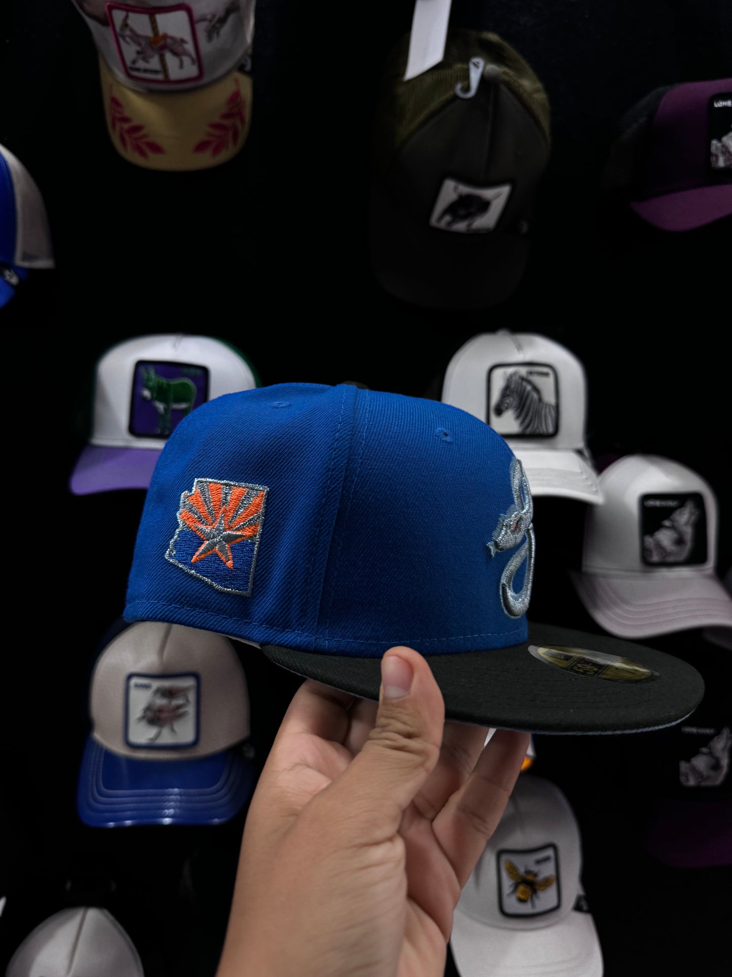 NEW ERA 59 FIFTY DIAMONDS TEXAS 7 1/8