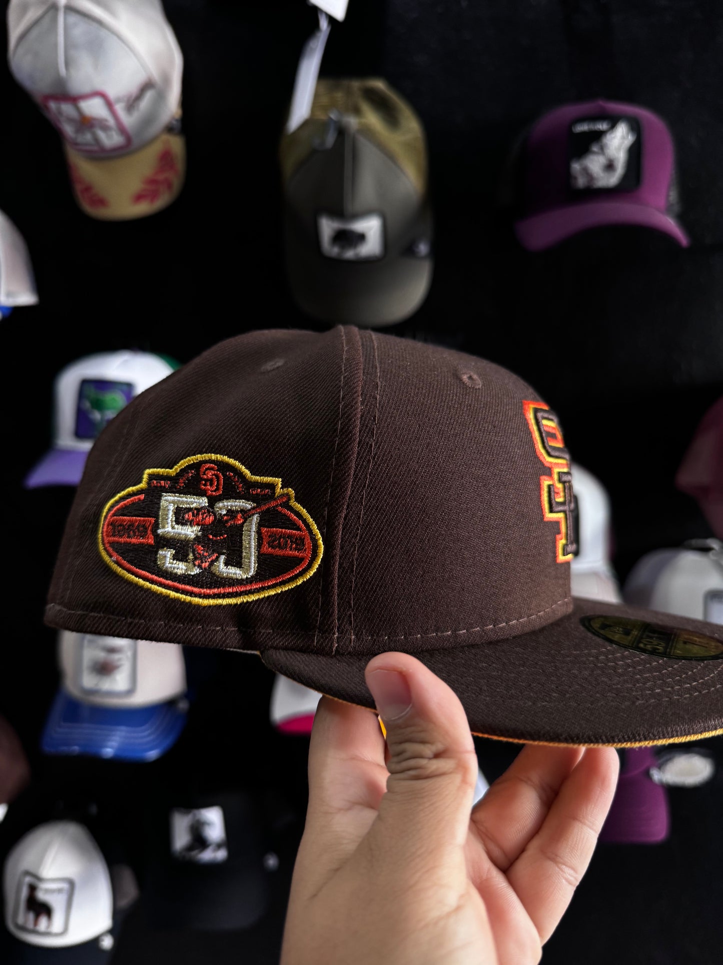 NEW ERA 59 FIFTY SAN DIEGO PADRES 7 1/2