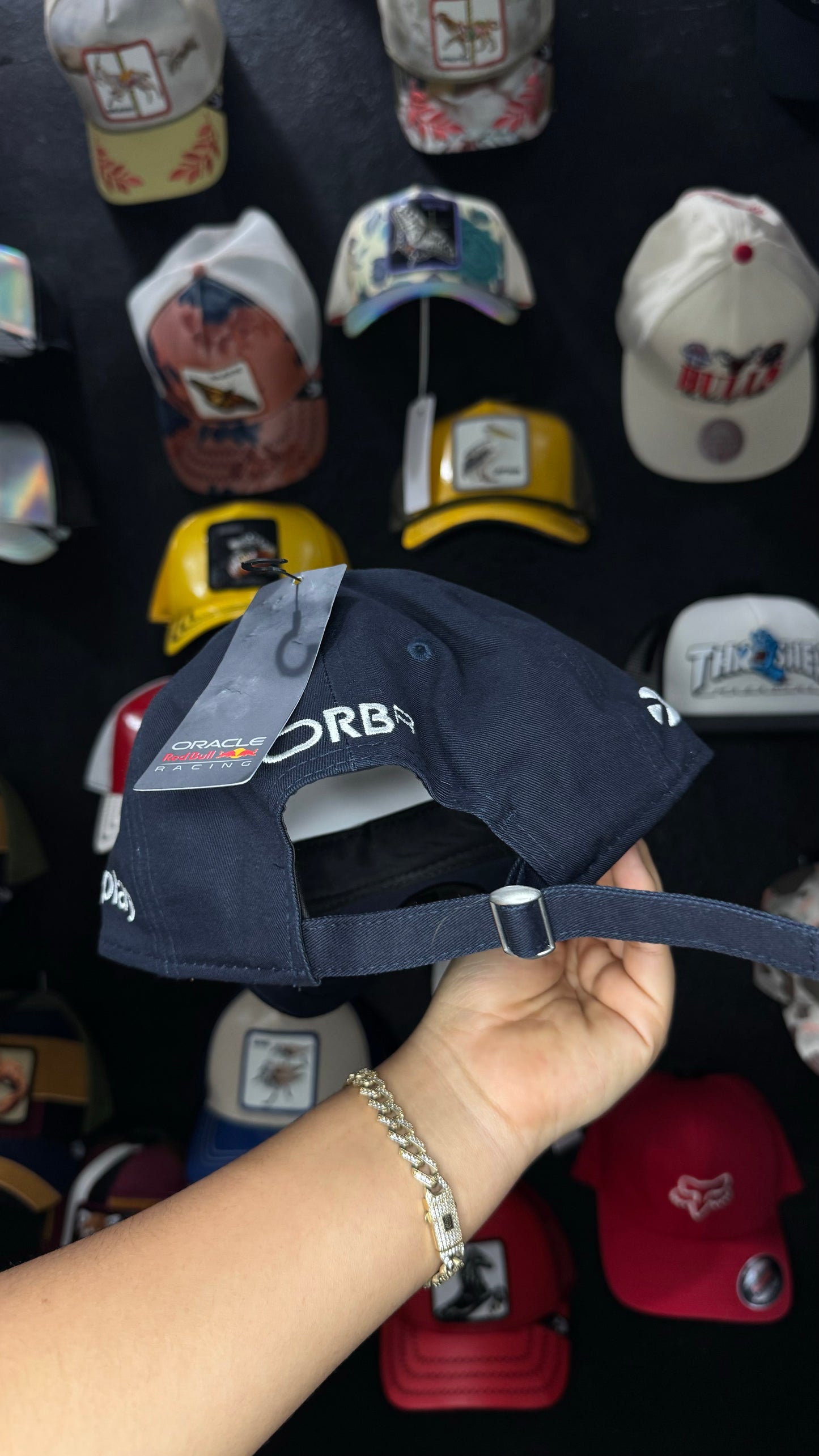 Gorra Red Bull Racing Max Verstappen Re-Edition II 9TWENTYLogotipo retro del equipo de Fórmula 1 Red Bull Racing