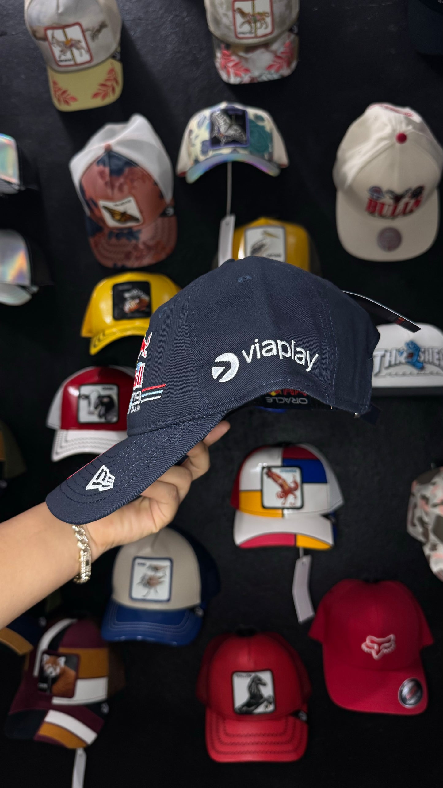 Gorra Red Bull Racing Max Verstappen Re-Edition II 9TWENTYLogotipo retro del equipo de Fórmula 1 Red Bull Racing